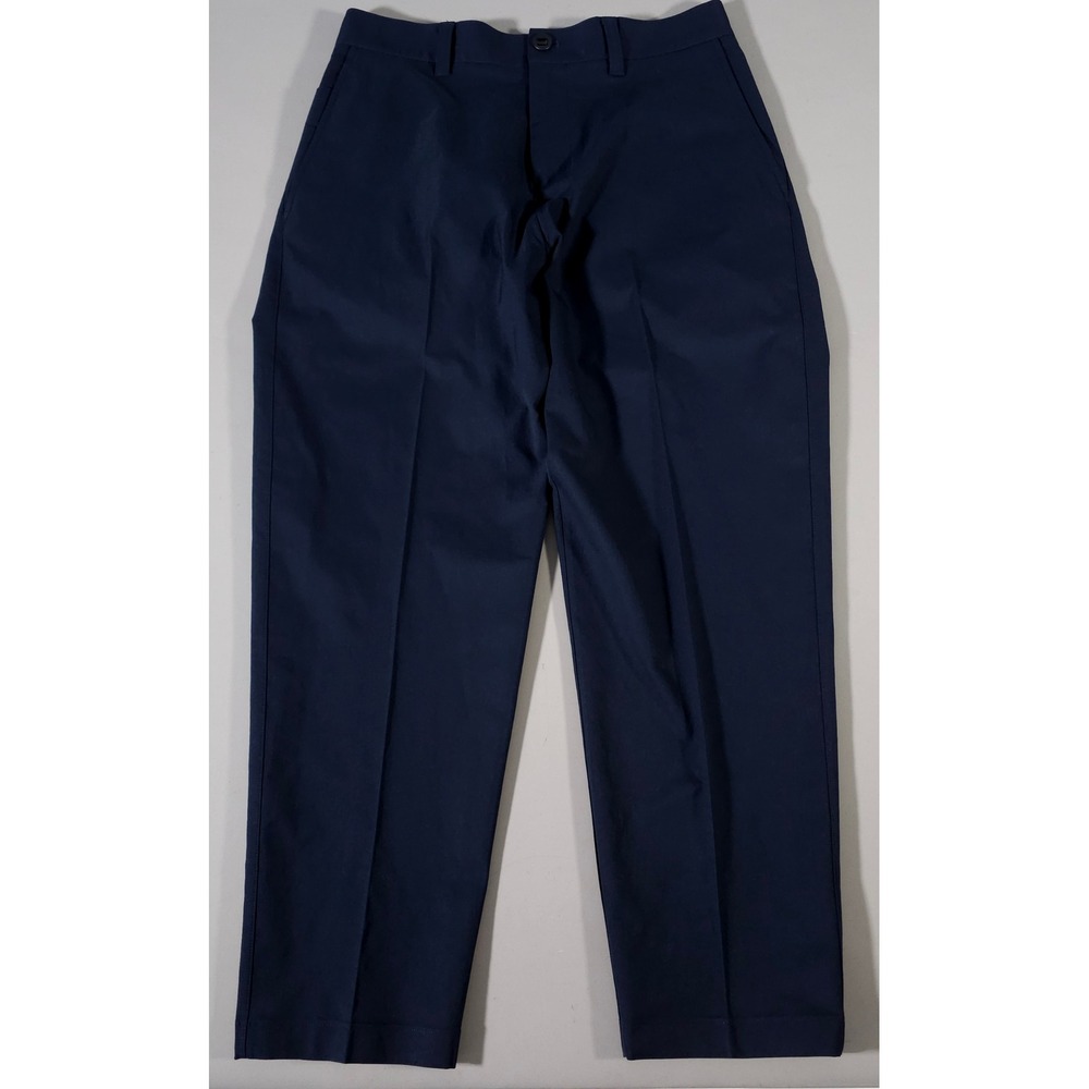 Lululemon Commission Pant Mens 34 Navy Blue Technical Chino Trousers‎ LM5AN1S